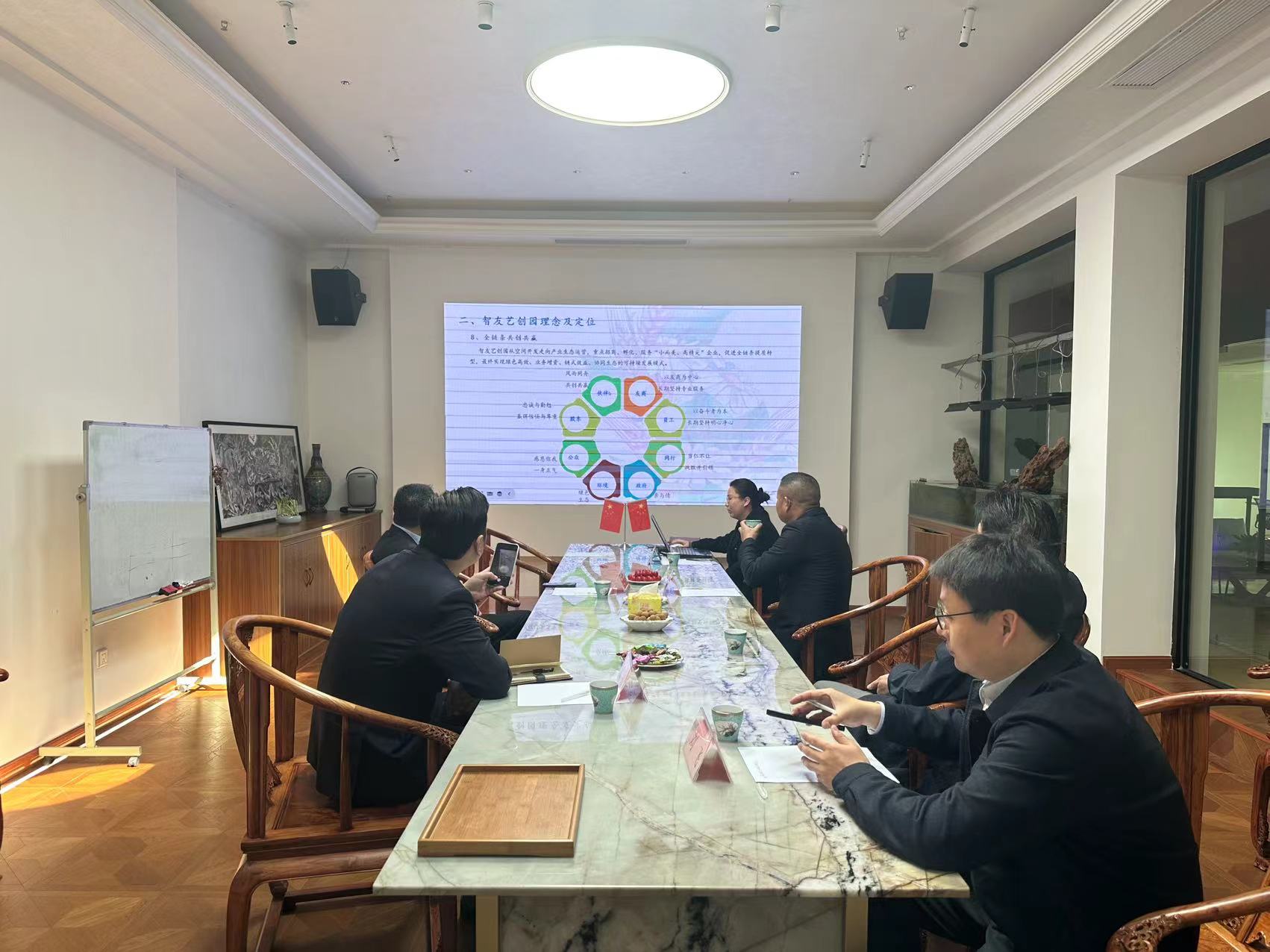 新城集团领导莅临智友艺创园参观交流(图3)